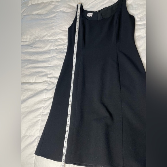 Vintage Armani Collection black sleeveless fit and flare dress 10 - Picture 5 of 12